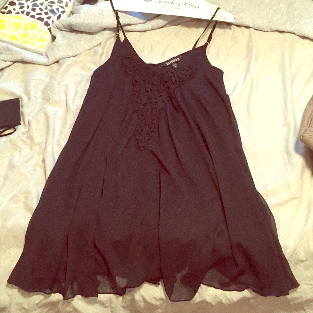 Express black dress